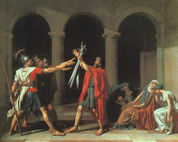 David, Jacques-Louis : The Oath of the Horatii